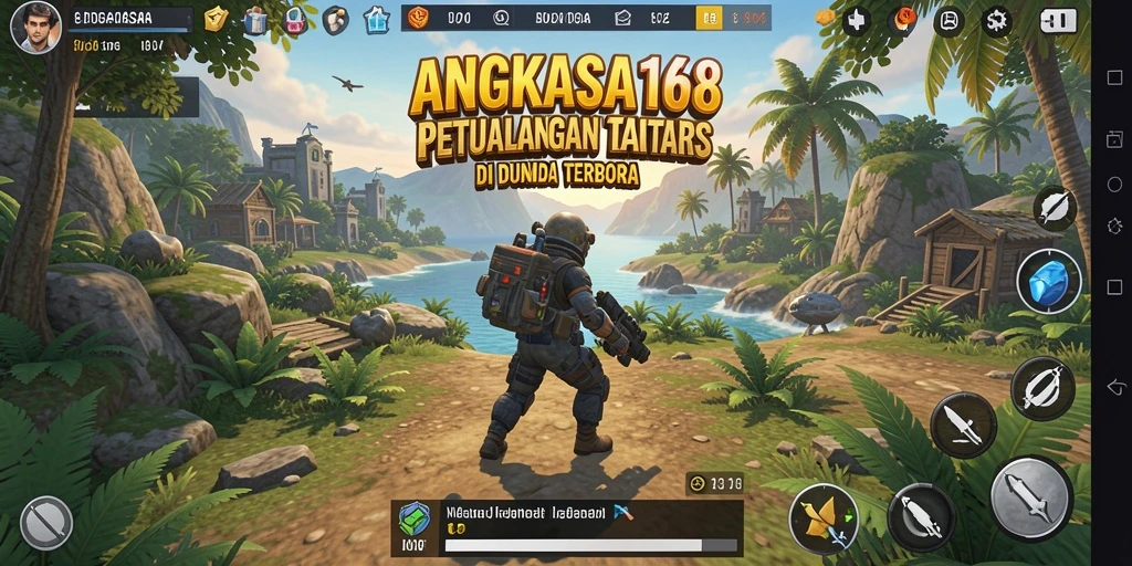 Tangkapan layar menunjukkan gameplay seru dalam dunia terbuka.