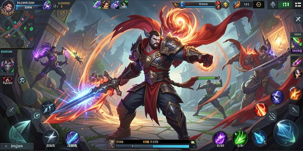 Tampilan gameplay seru dan grafis yang menakjubkan dalam BIWIN.