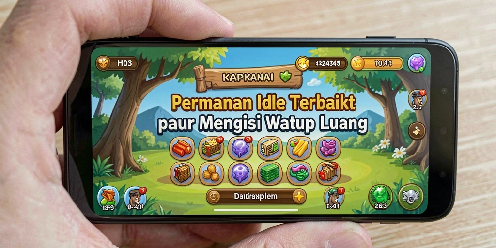 Tampilan gameplay H03 yang menarik dalam genre Idle.