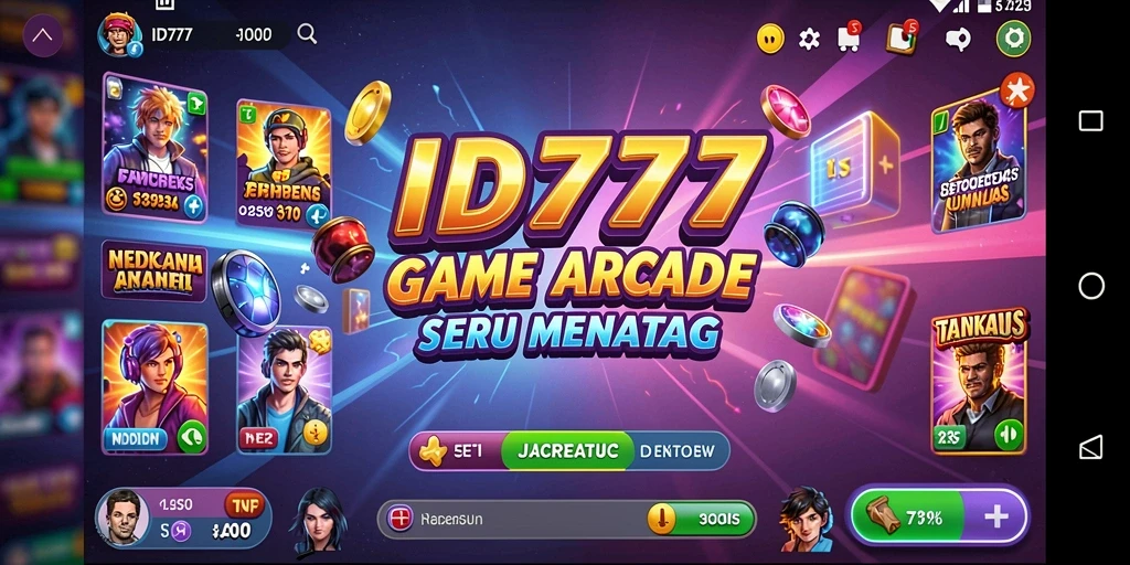 Screenshot gameplay <strong>ID777</strong> menampilkan karakter dalam aksi di level penuh tantangan.