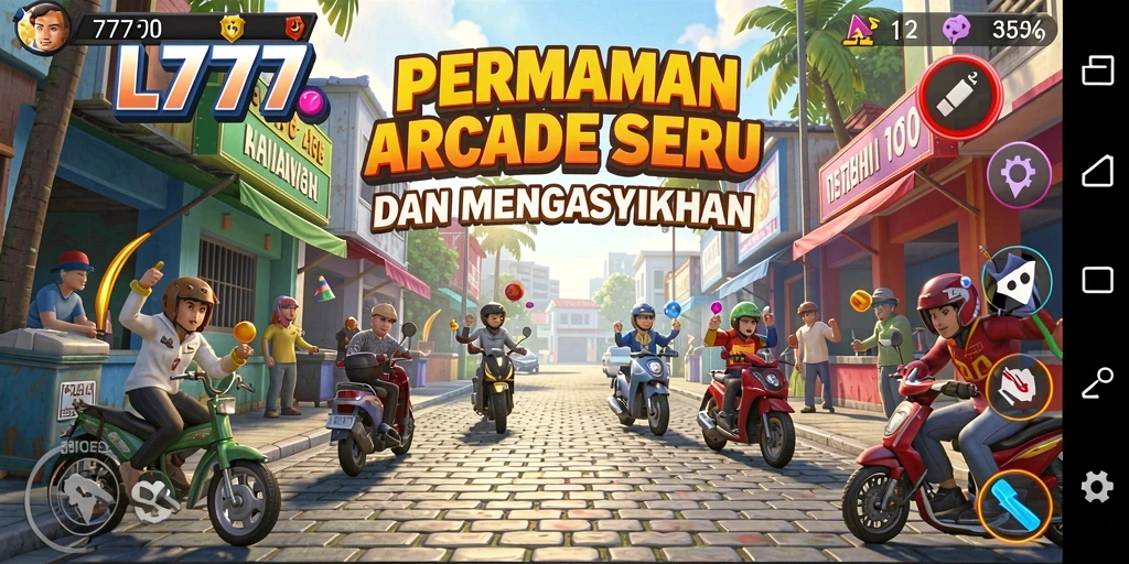Tangkap momen seru dalam gameplay arcade L777 yang penuh tantangan.