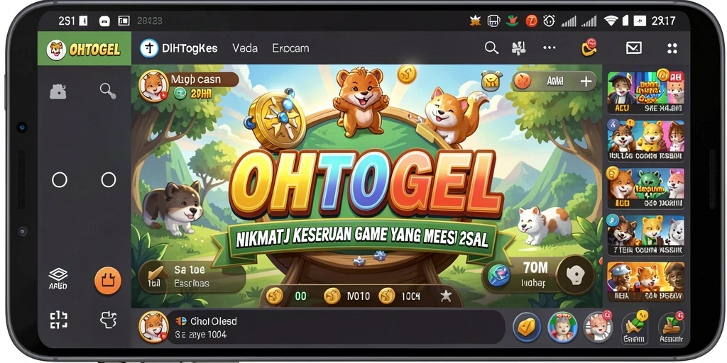 Screenshot OHTOGEL menampilkan gameplay seru dengan antarmuka yang menarik.