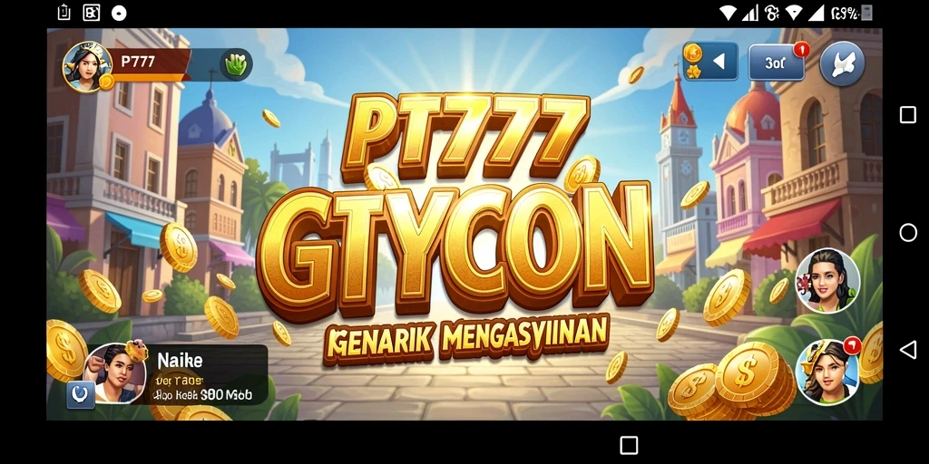 Screenshot gameplay PT777 menampilkan momen manajemen bisnis yang intens.