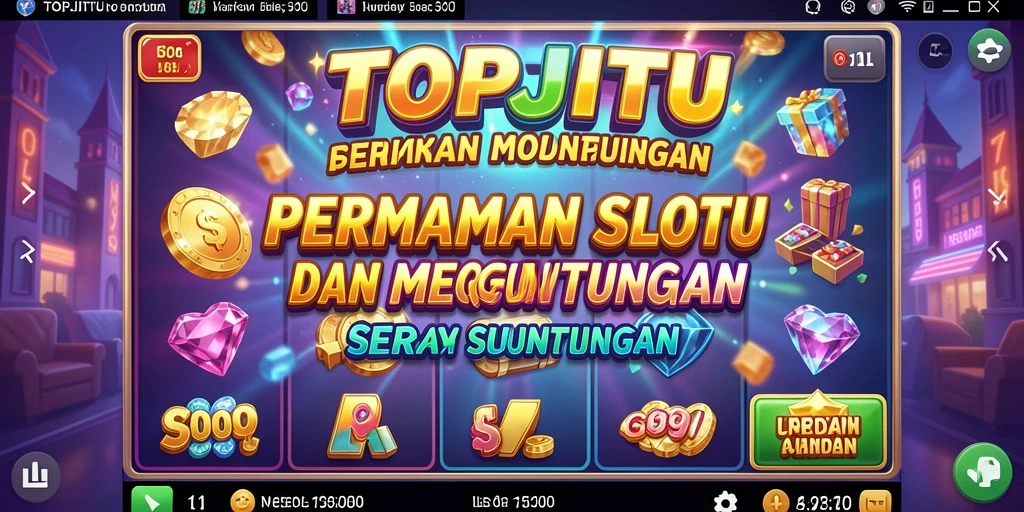 Gameplay TOPJITU yang menyenangkan dengan visual yang menawan.
