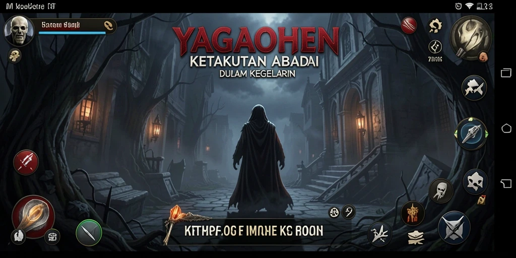 Gameplay YAGAOHEN yang menegangkan dan menakutkan.